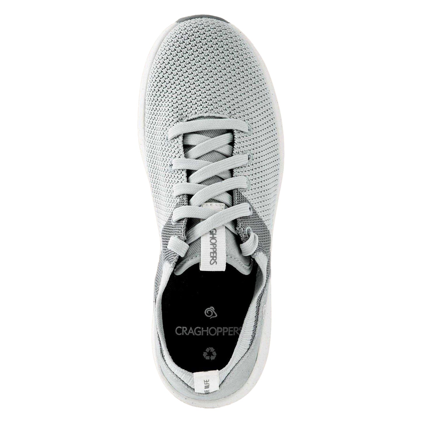Dove Grey - Back - Craghoppers Womens-Ladies Eco-Lite Trainers