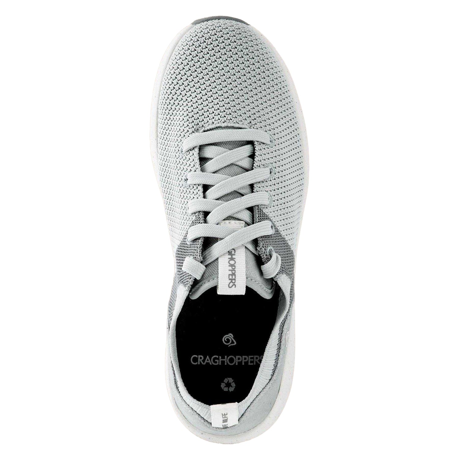 Dove Grey - Back - Craghoppers Womens-Ladies Eco-Lite Trainers