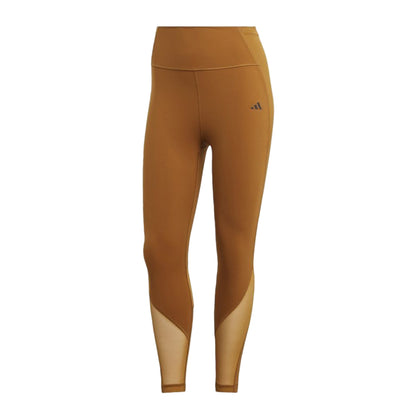 Brown - Front - Adidas Womens-Ladies HIIT Tailored Leggings