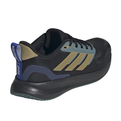 Black - Back - Adidas Childrens-Kids Runfalcon 5 Trainers