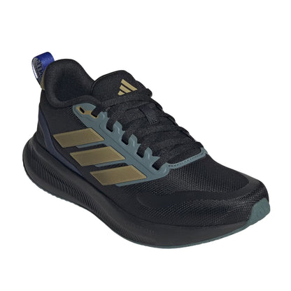 Black - Front - Adidas Childrens-Kids Runfalcon 5 Trainers