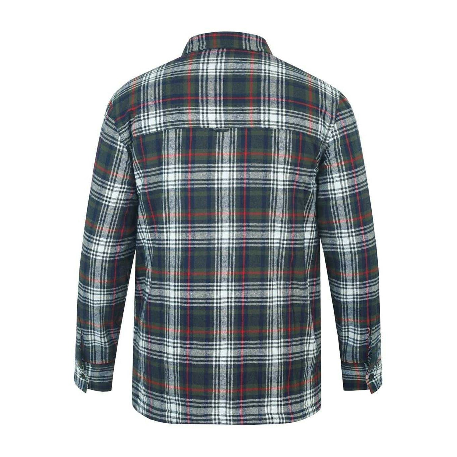 Green - Back - Gelert Mens Regular Long-Sleeved Shirt