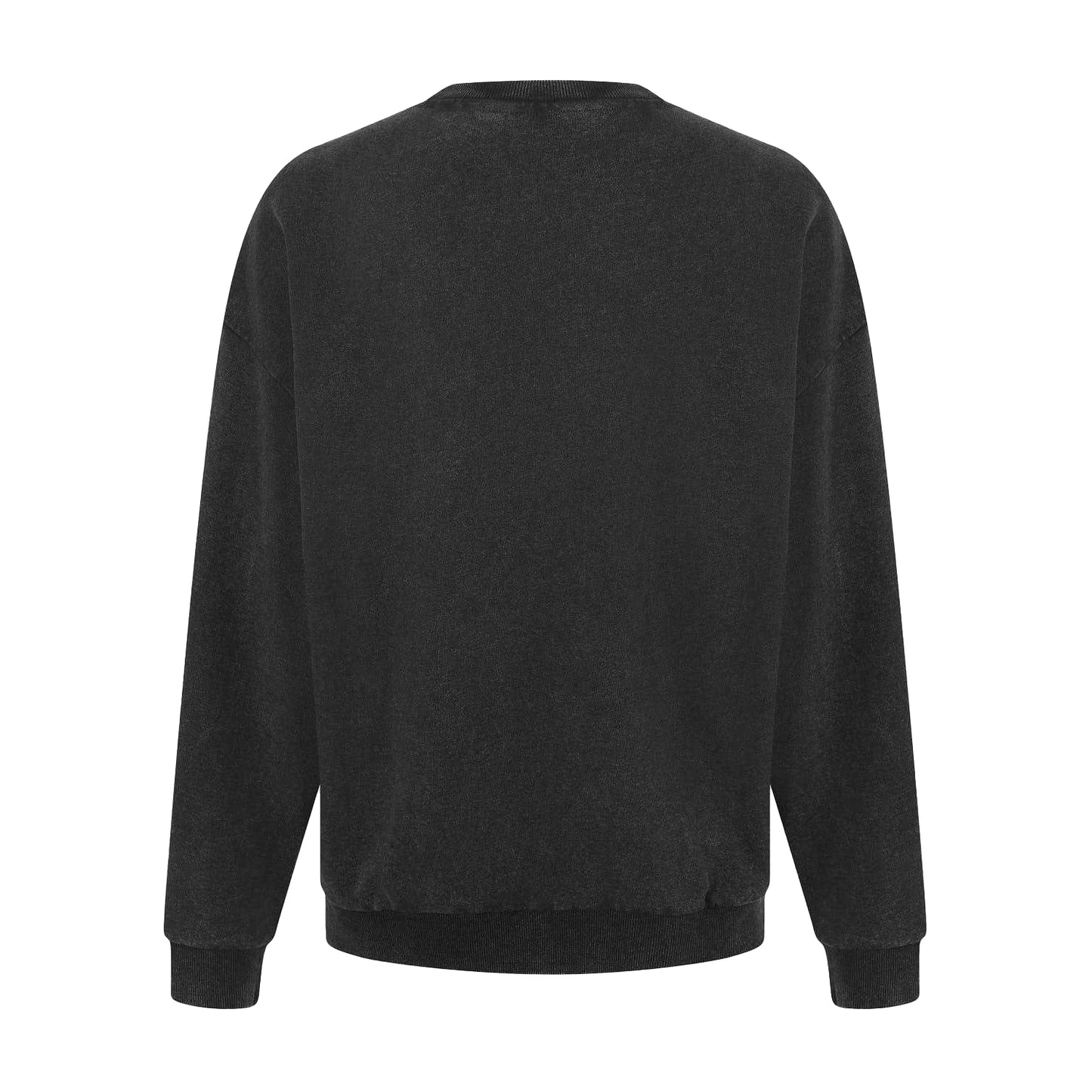 Black - Back - Hugo Mens Graphic Print Sweatshirt
