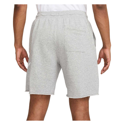 Grey - Back - Nike Mens Club Alum Shorts
