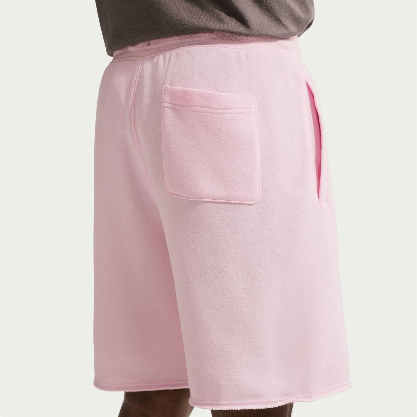 Pink Foam-Pink - Back - Nike Mens Club Alum Shorts