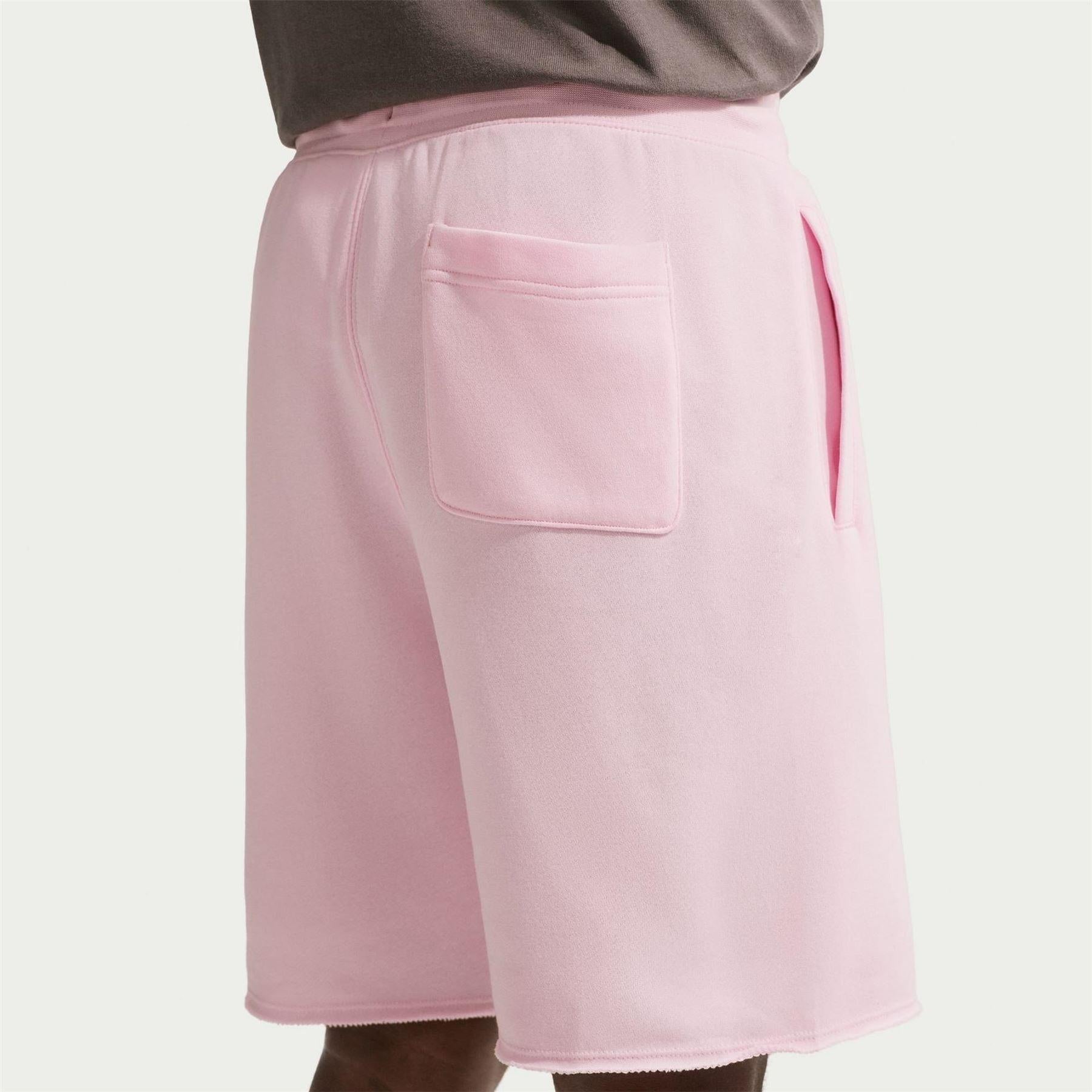 Pink Foam-Pink - Back - Nike Mens Club Alum Shorts