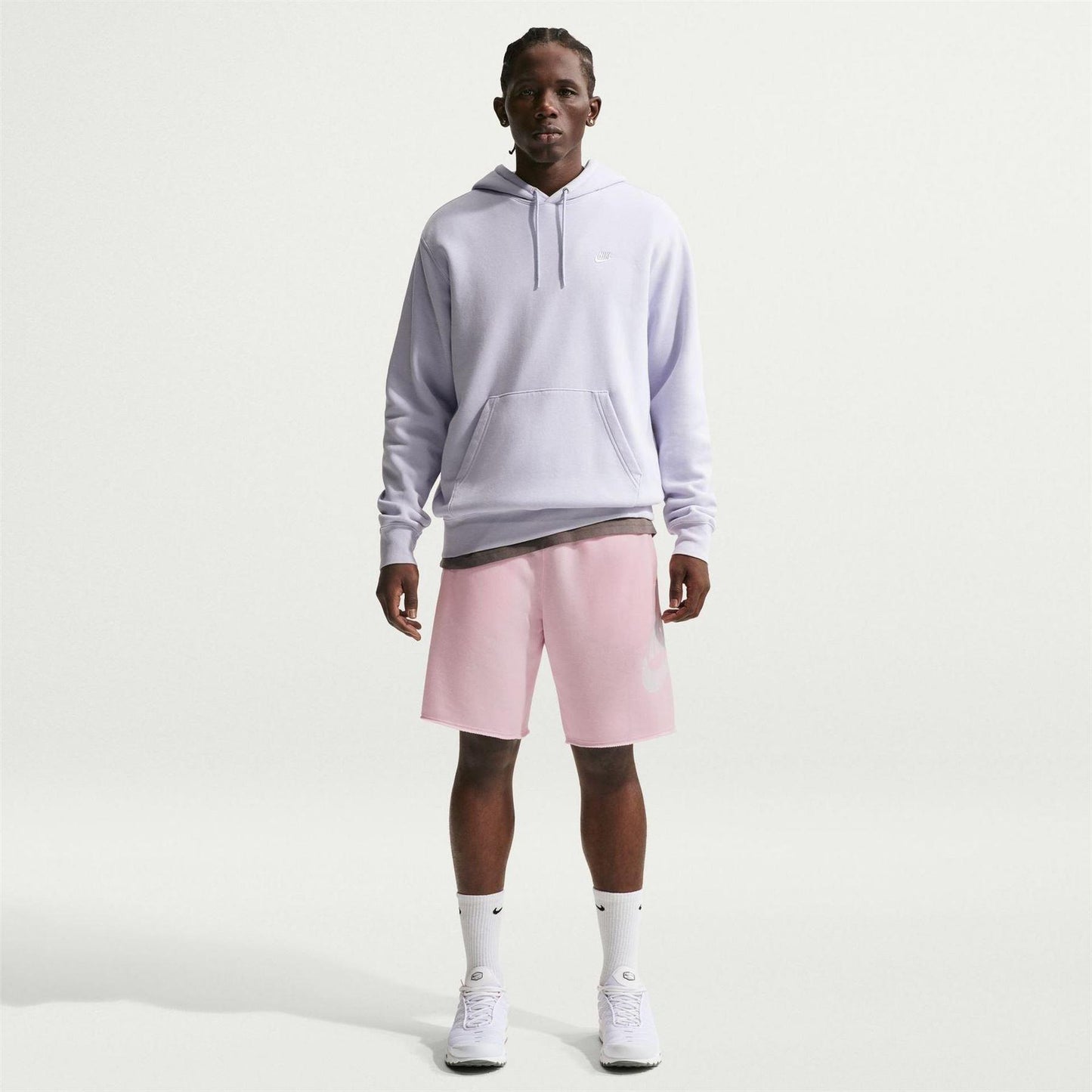 Pink Foam-Pink - Lifestyle - Nike Mens Club Alum Shorts