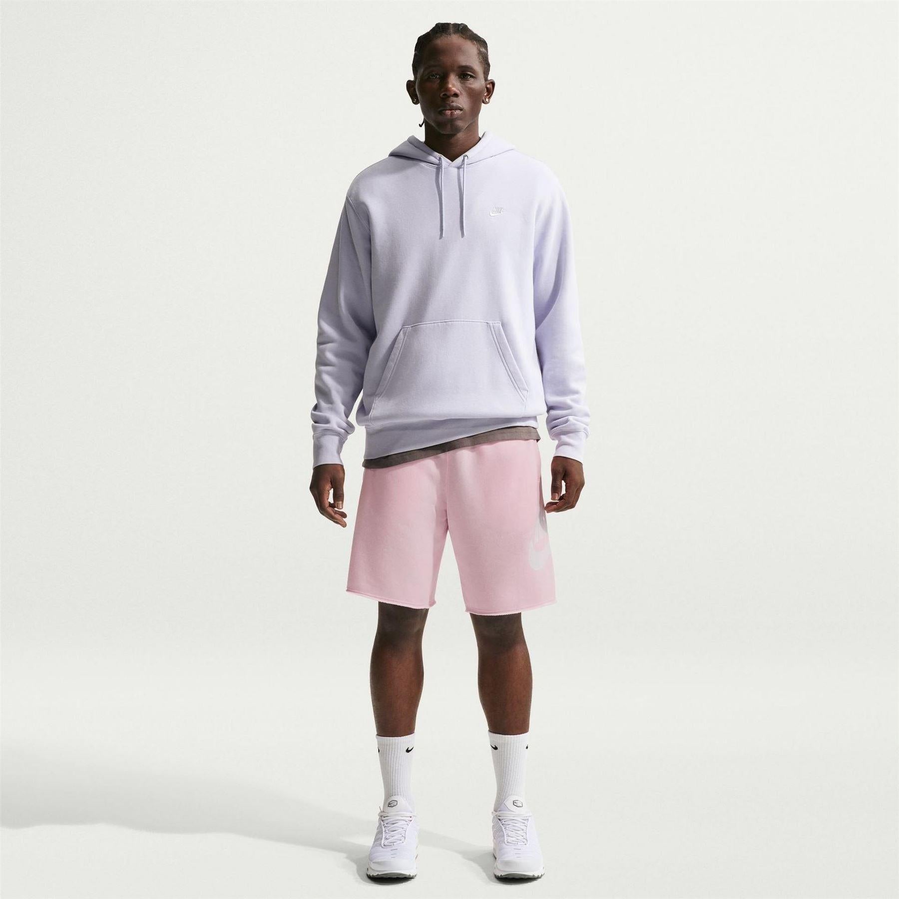 Pink Foam-Pink - Lifestyle - Nike Mens Club Alum Shorts