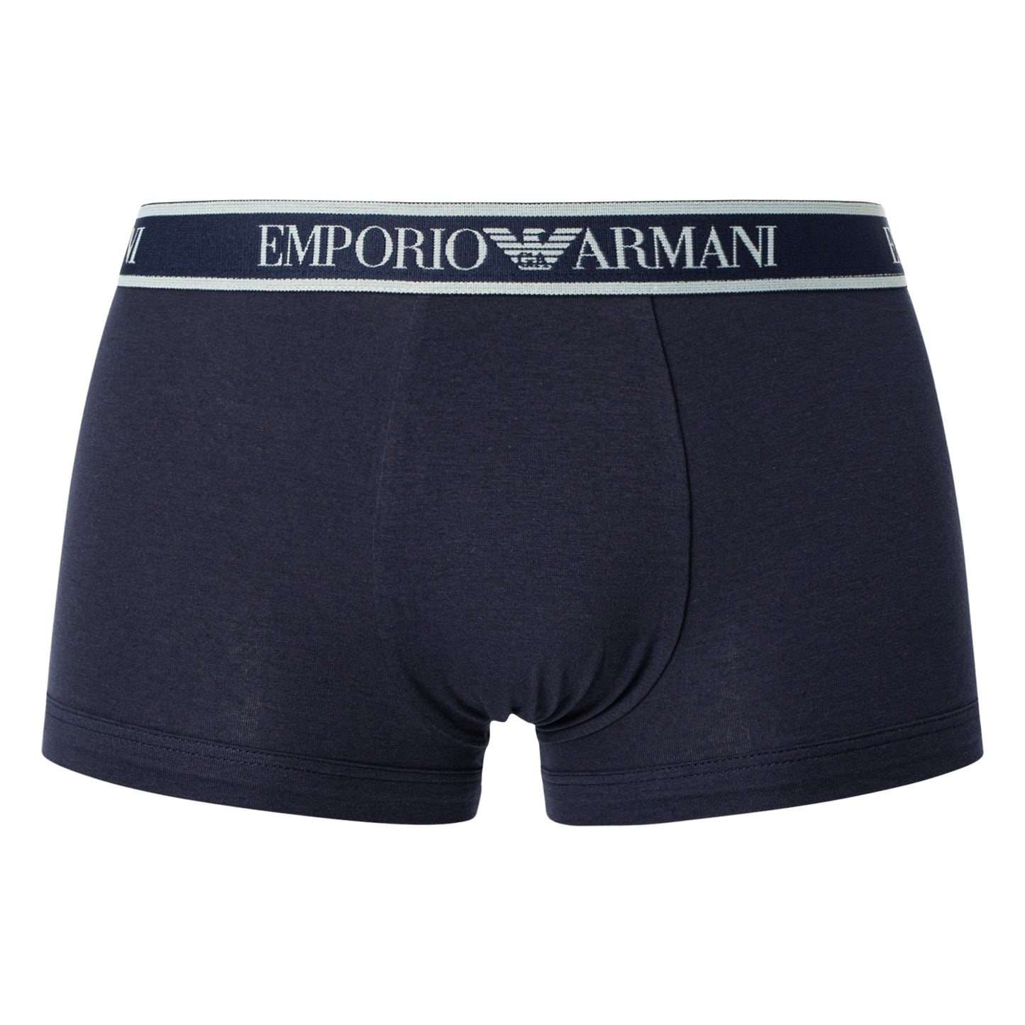 Multicoloured - Back - Emporio Armani Mens Boxer Shorts (Pack of 3)