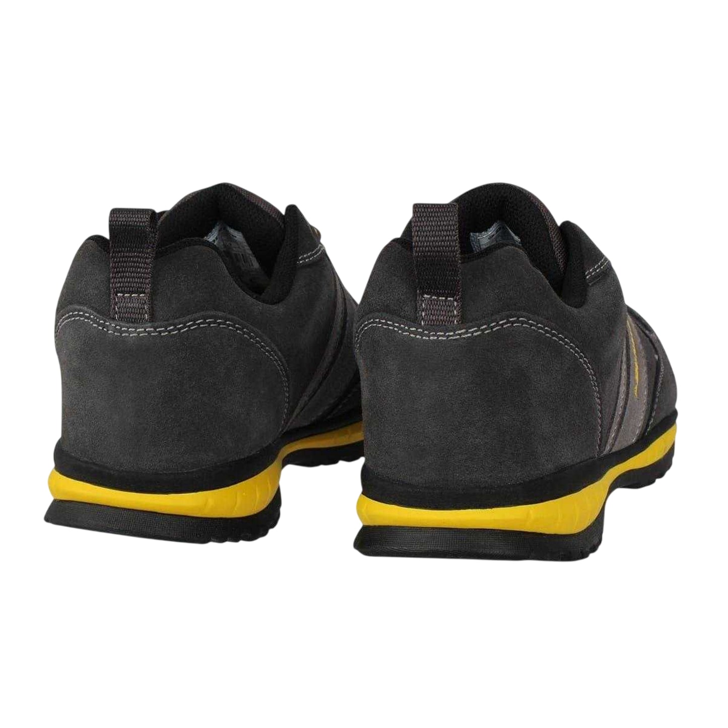 Charcoal - Back - Dunlop Mens Houston Leather Safety Shoes