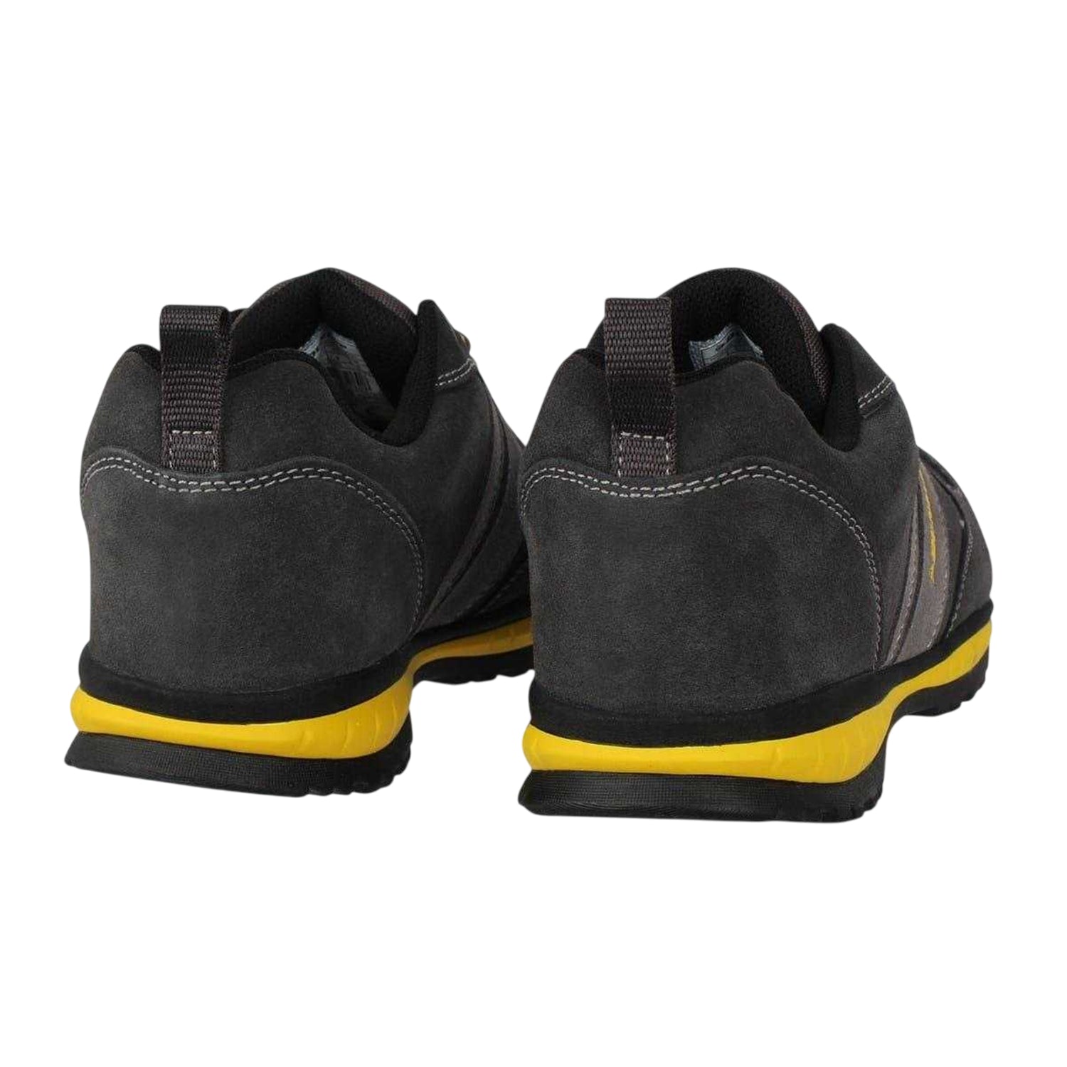 Charcoal - Back - Dunlop Mens Houston Leather Safety Shoes