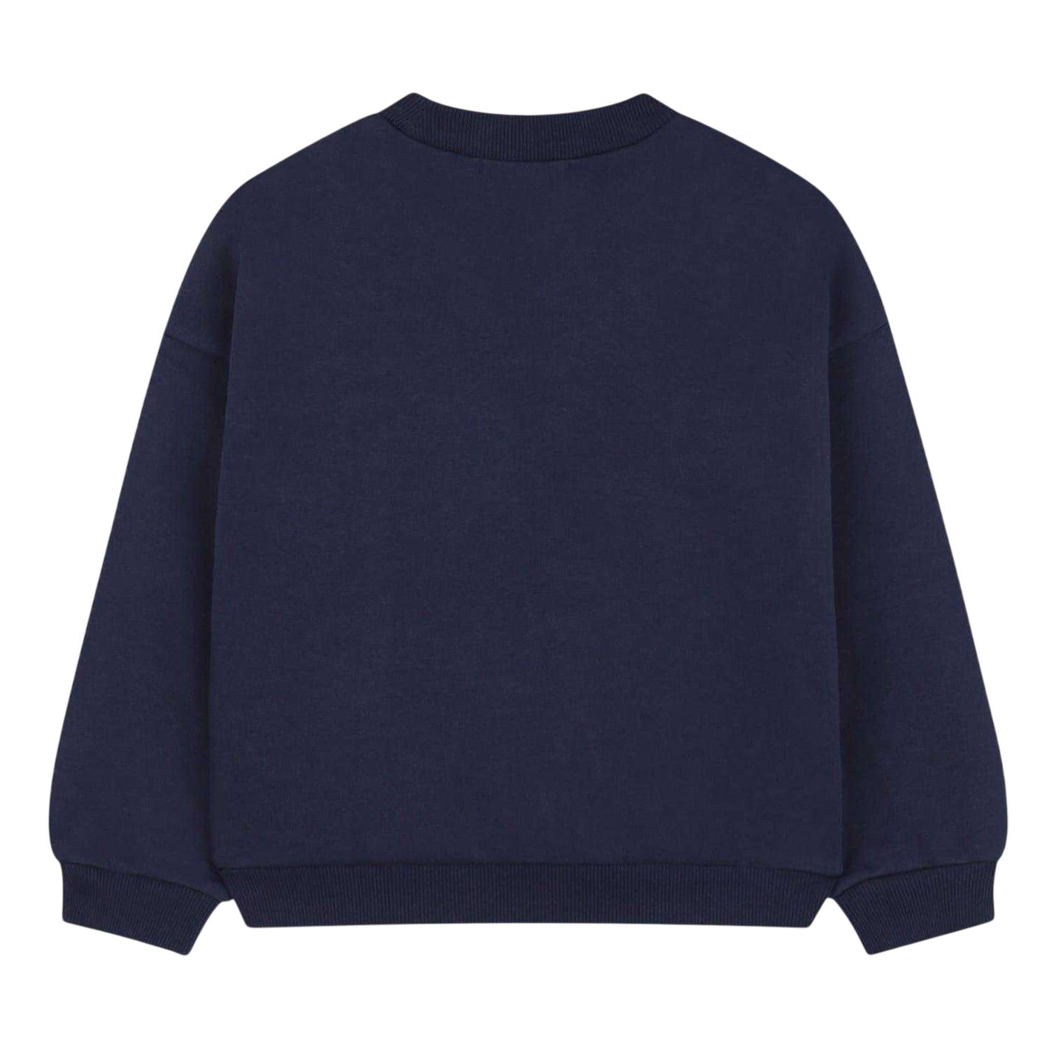 Navy - Back - Billieblush Girls Lettering Crew Neck Sweatshirt
