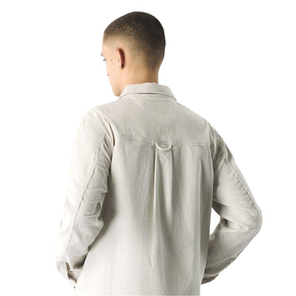 Stone - Back - Pretty Green Mens Corduroy Overshirt