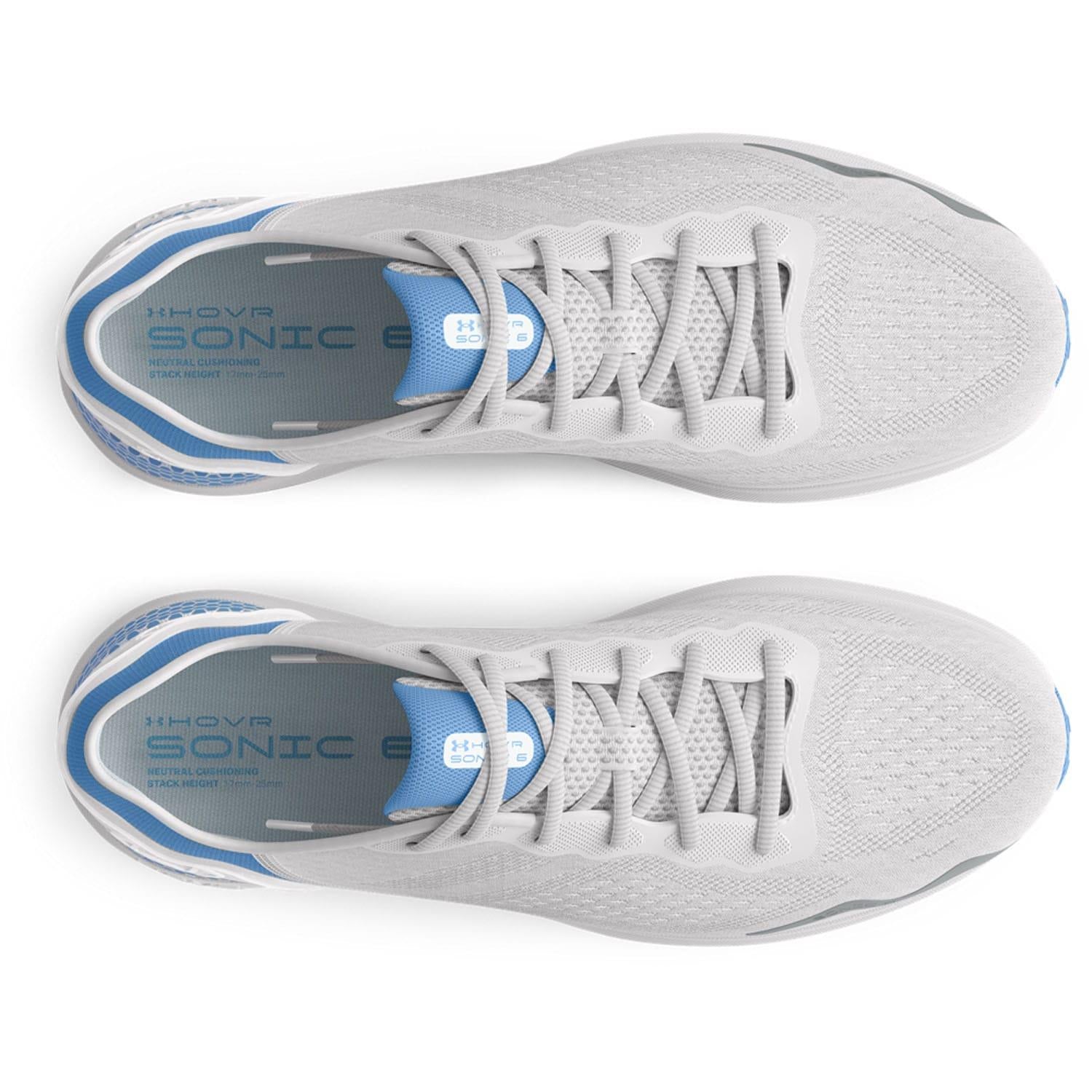 Grey - Pack Shot - Under Armour Mens Hovr Sonic 6 Running Trainers