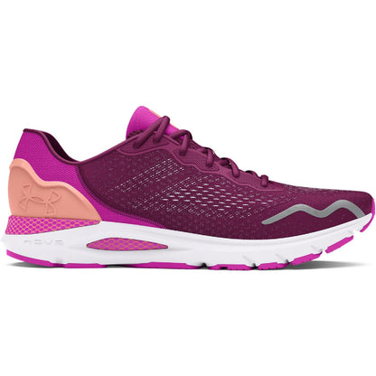 Purple - Front - Under Armour Mens Hovr Sonic 6 Running Trainers