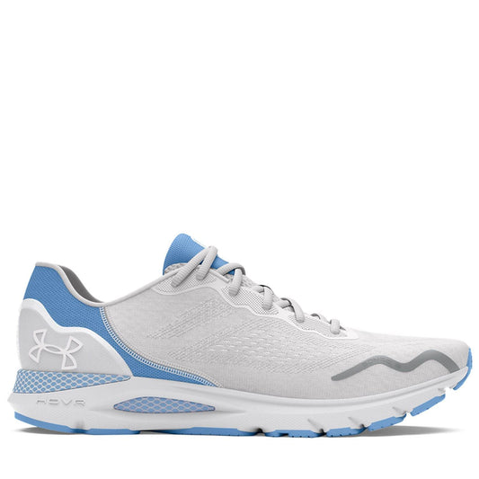 Grey - Front - Under Armour Mens Hovr Sonic 6 Running Trainers