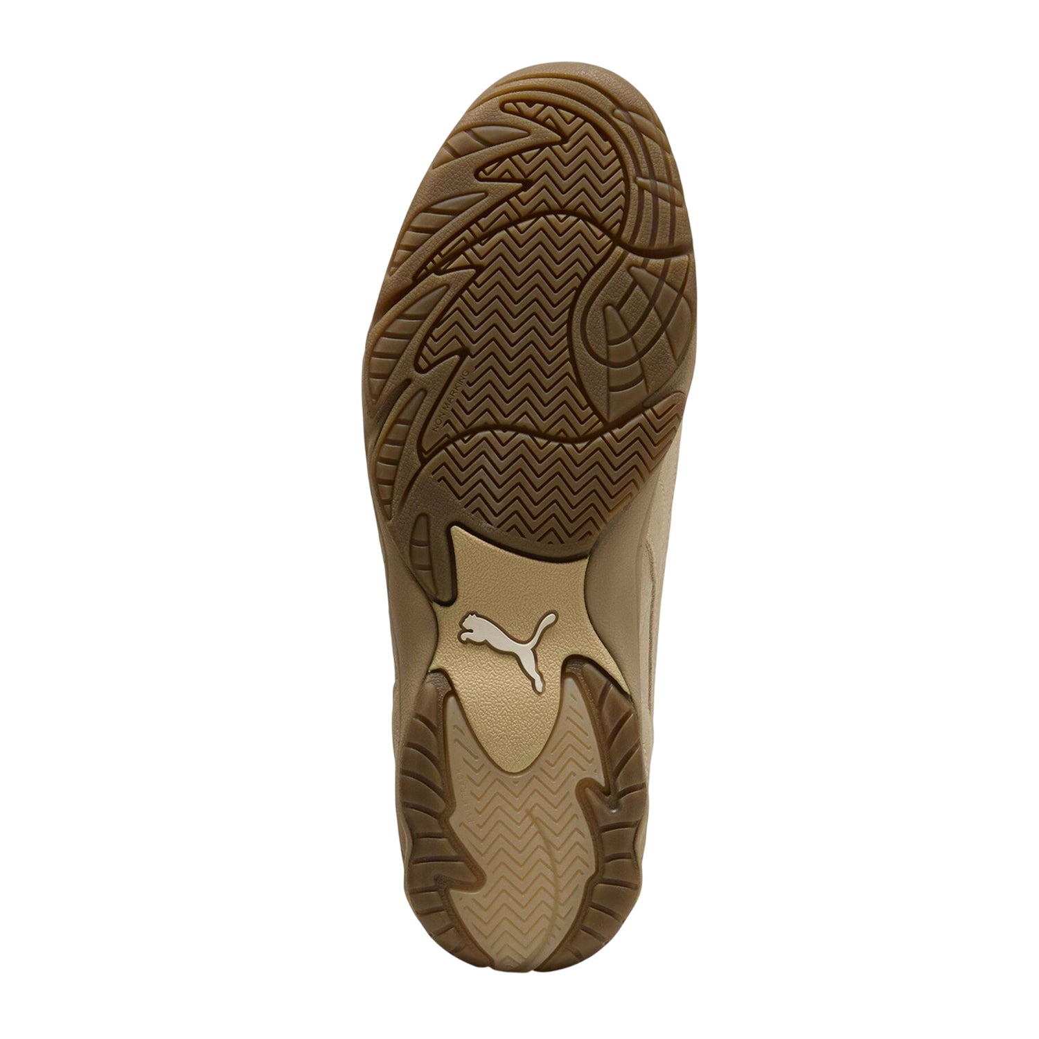 Sand - Pack Shot - Puma Mens King Cow Leather Trainers