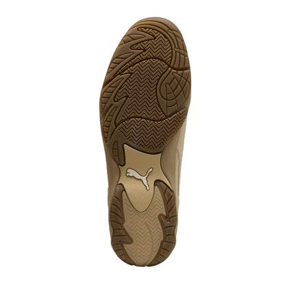 Sand - Pack Shot - Puma Mens King Cow Leather Trainers