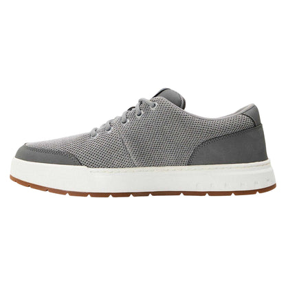 Light Grey - Back - Timberland Mens Maple Grove Knitted Flat Trainers