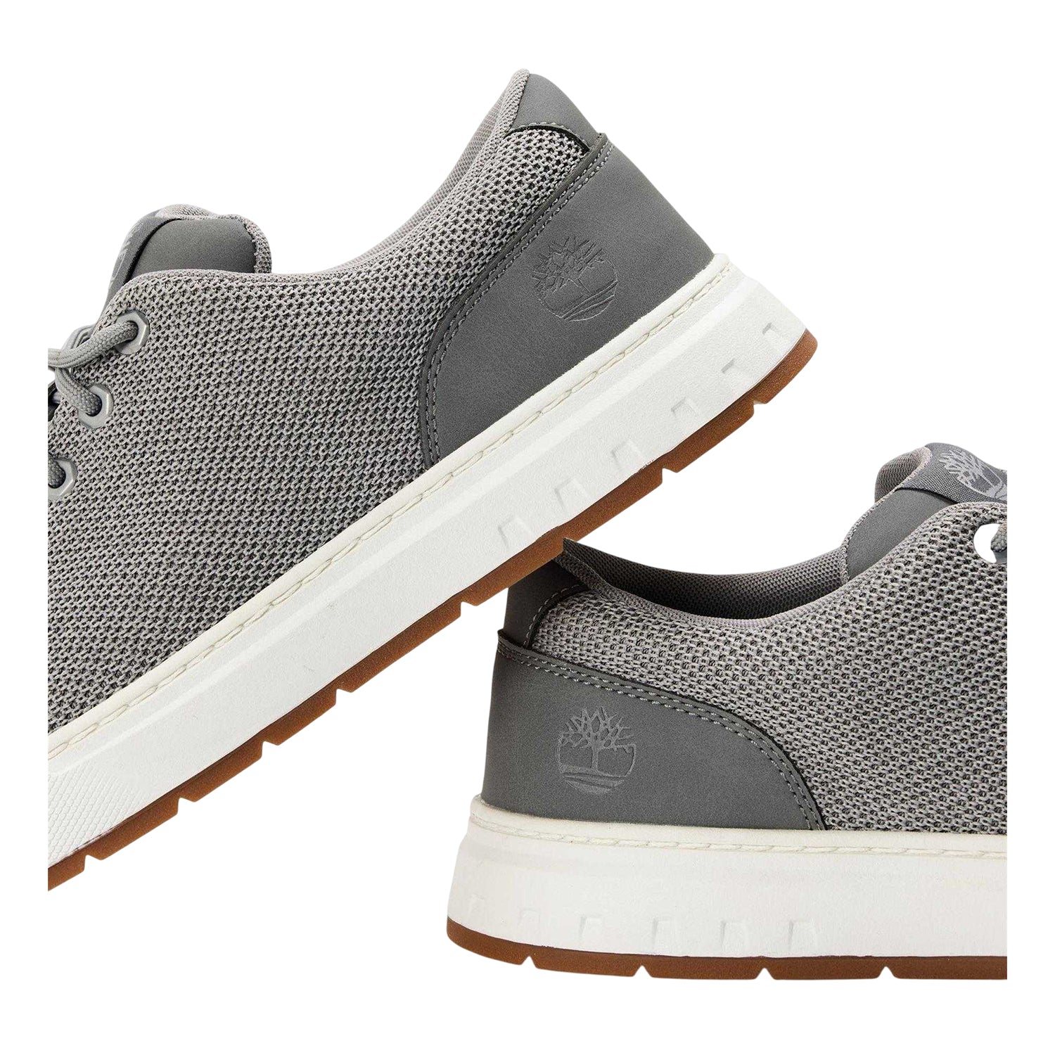 Light Grey - Lifestyle - Timberland Mens Maple Grove Knitted Flat Trainers