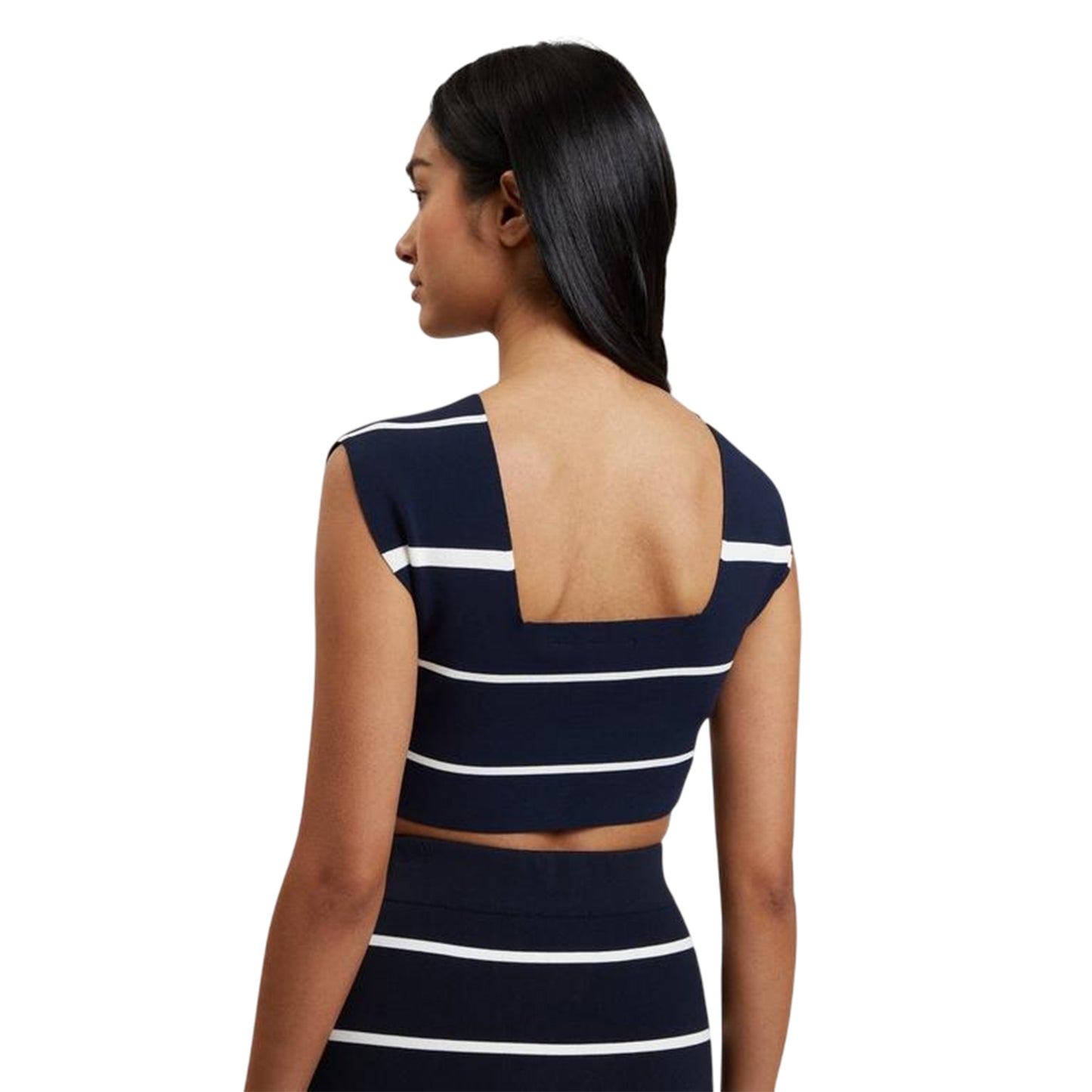 Navy - Back - Ted Baker Womens-Ladies Knitted Top