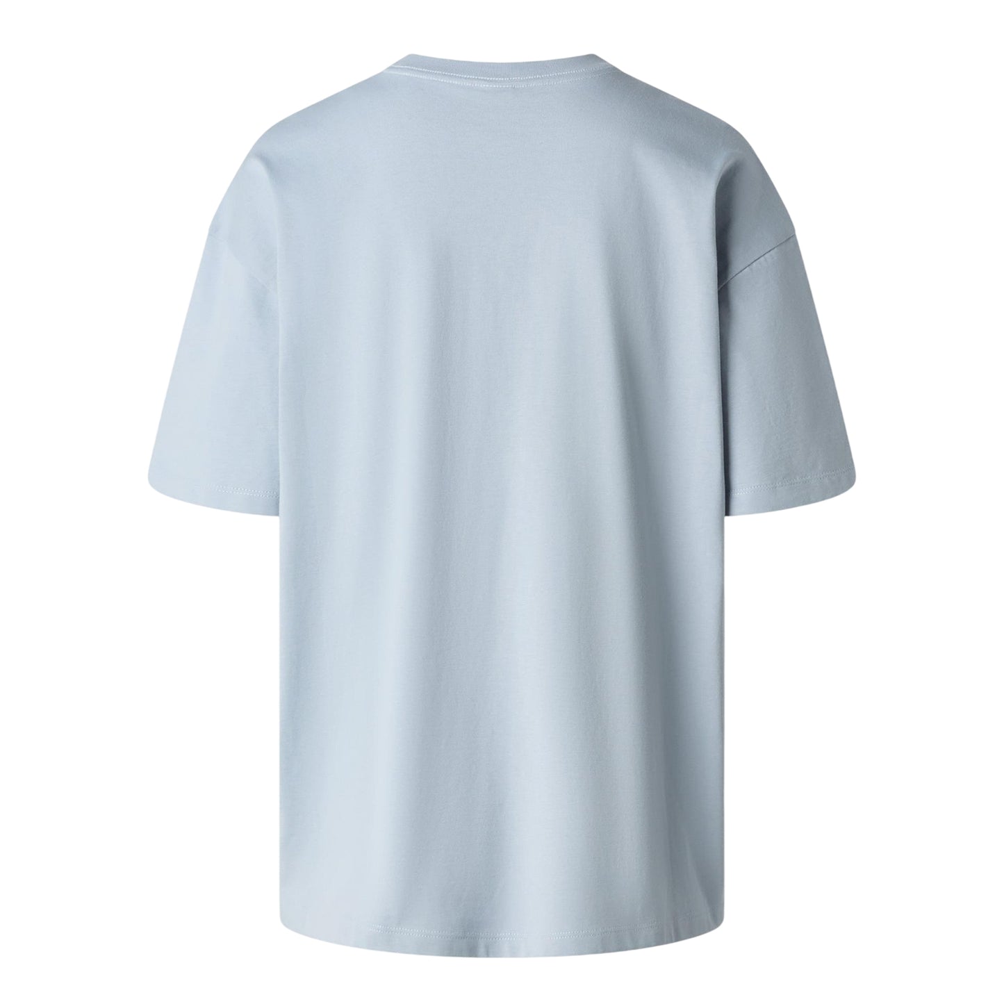 Frost Grey - Back - The North Face Womens-Ladies Essential Dome Oversized T-Shirt