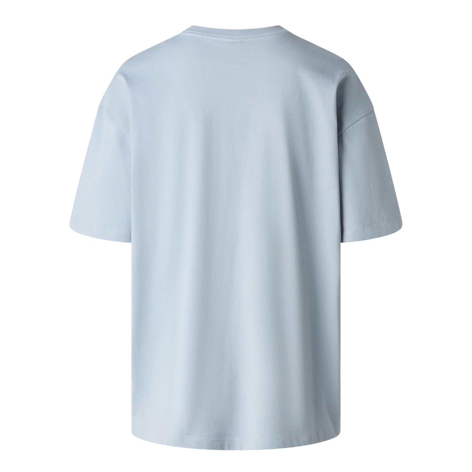 Frost Grey - Back - The North Face Womens-Ladies Essential Dome Oversized T-Shirt