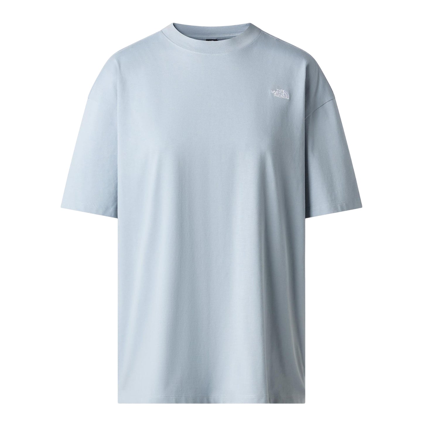 Frost Grey - Front - The North Face Womens-Ladies Essential Dome Oversized T-Shirt