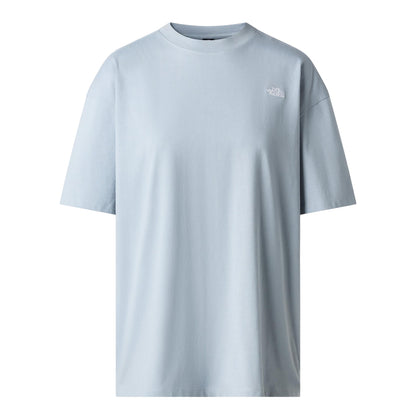 Frost Grey - Front - The North Face Womens-Ladies Essential Dome Oversized T-Shirt