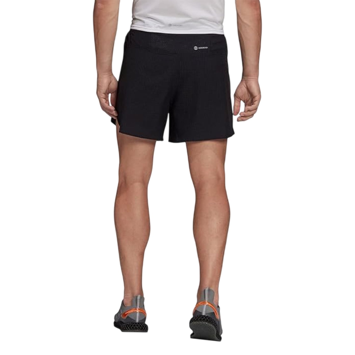 Black - Back - Adidas Mens D4R Running Shorts