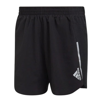 Black - Front - Adidas Mens D4R Running Shorts