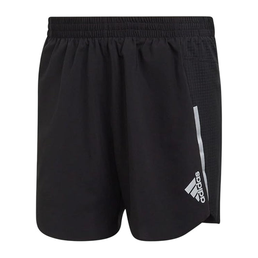 Black - Front - Adidas Mens D4R Running Shorts