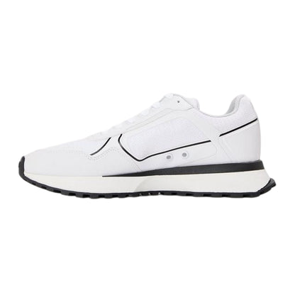Natural - Back - Boss Mens Jonah Runn Low Cut Trainers