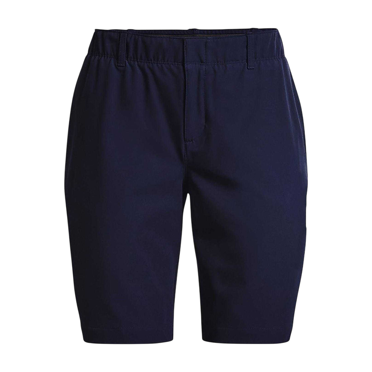 Navy - Front - Under Armour Womens-Ladies Link Golf Shorts