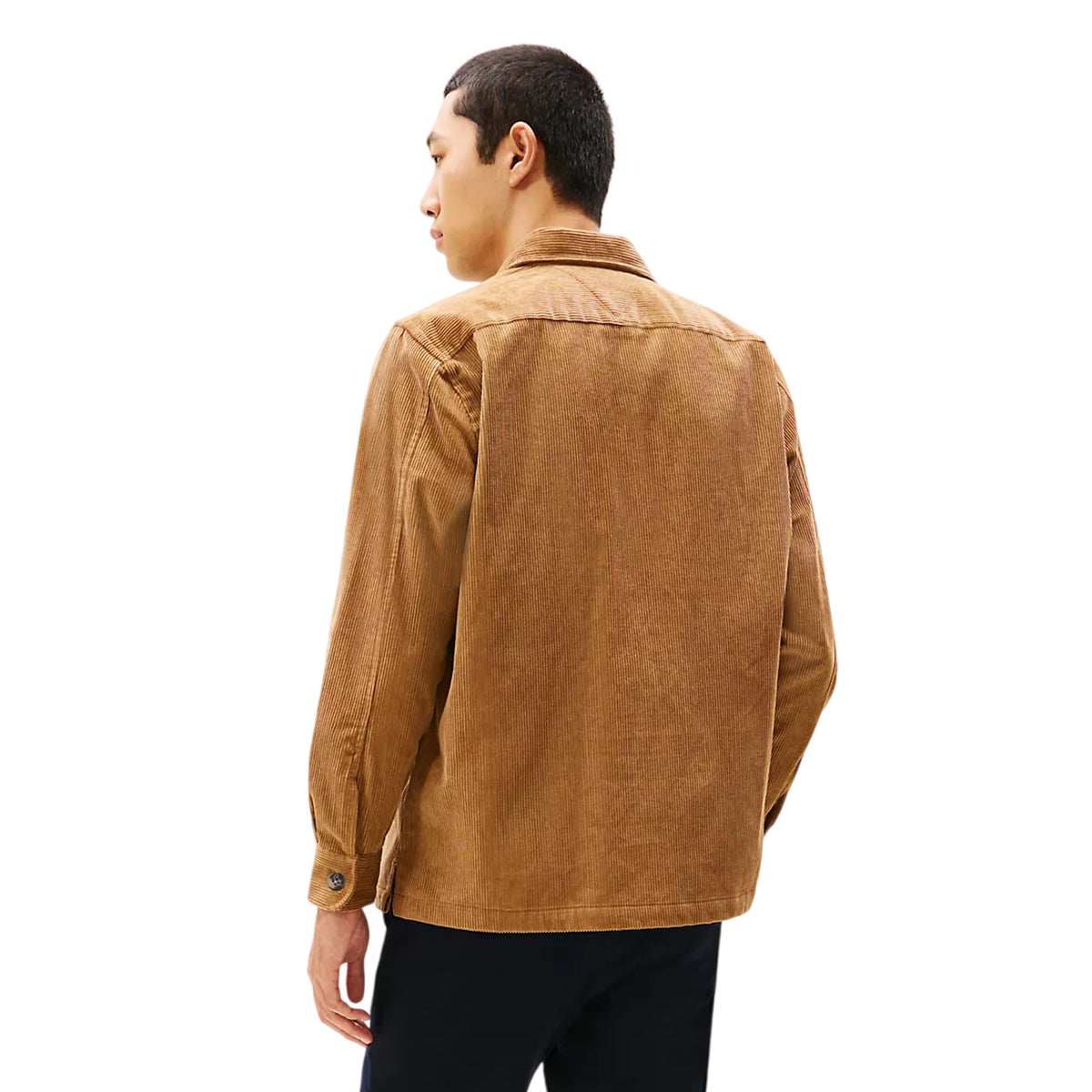 Hickory - Back - Tommy Hilfiger Mens Corduroy Overshirt