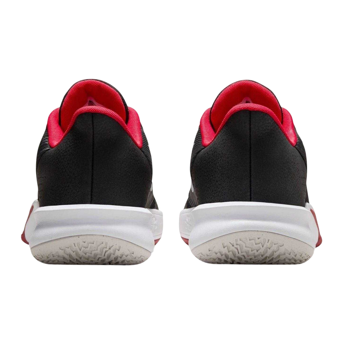 Black-White-Red - Back - Nike Mens Precision VII Basketball Trainers