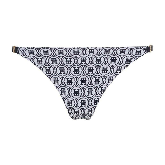 Navy - Front - Tommy Hilfiger Womens-Ladies Cheeky Reversible Bikini