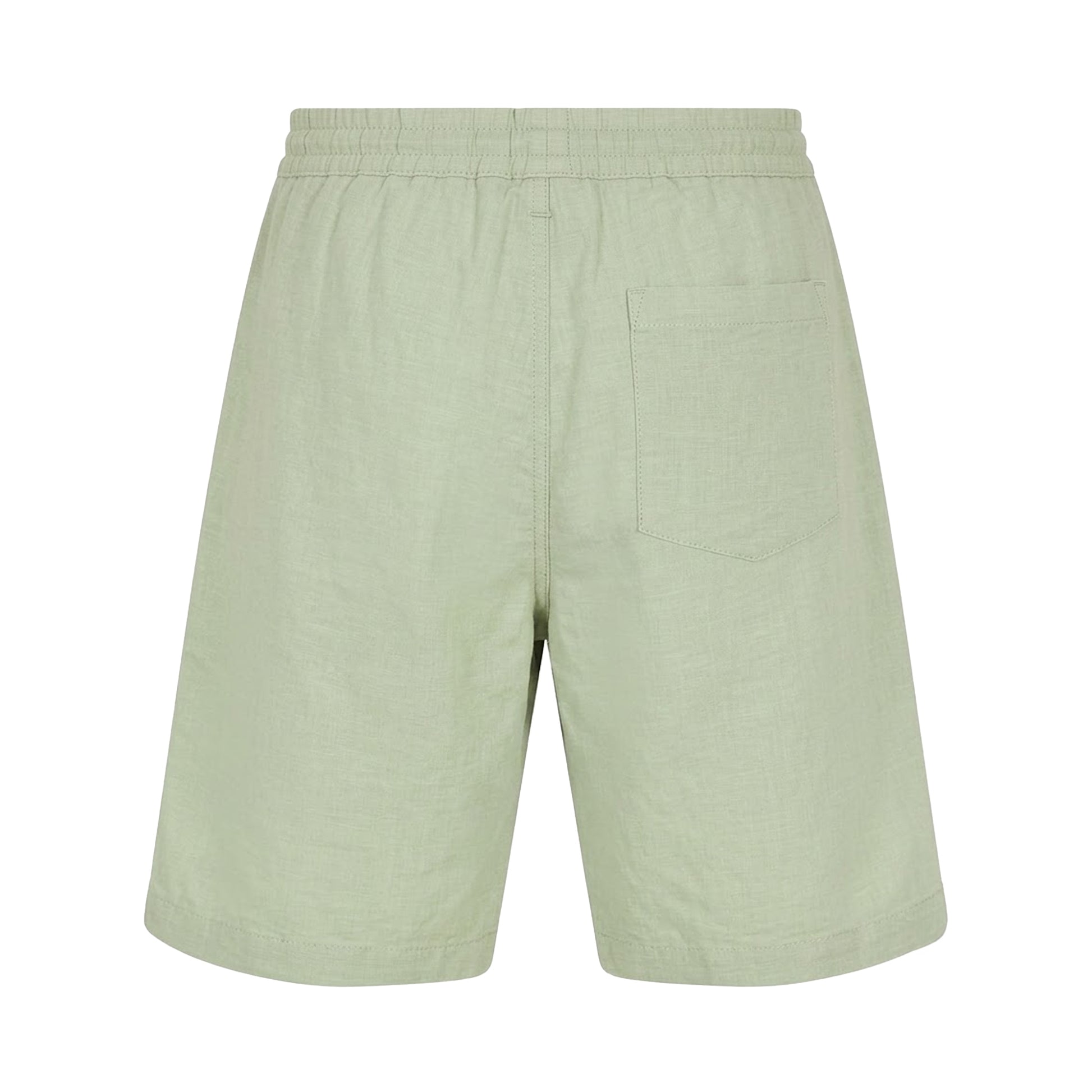 Green Bay - Back - Timberland Mens Bay Cotton Linen Relaxed Fit Chino Shorts