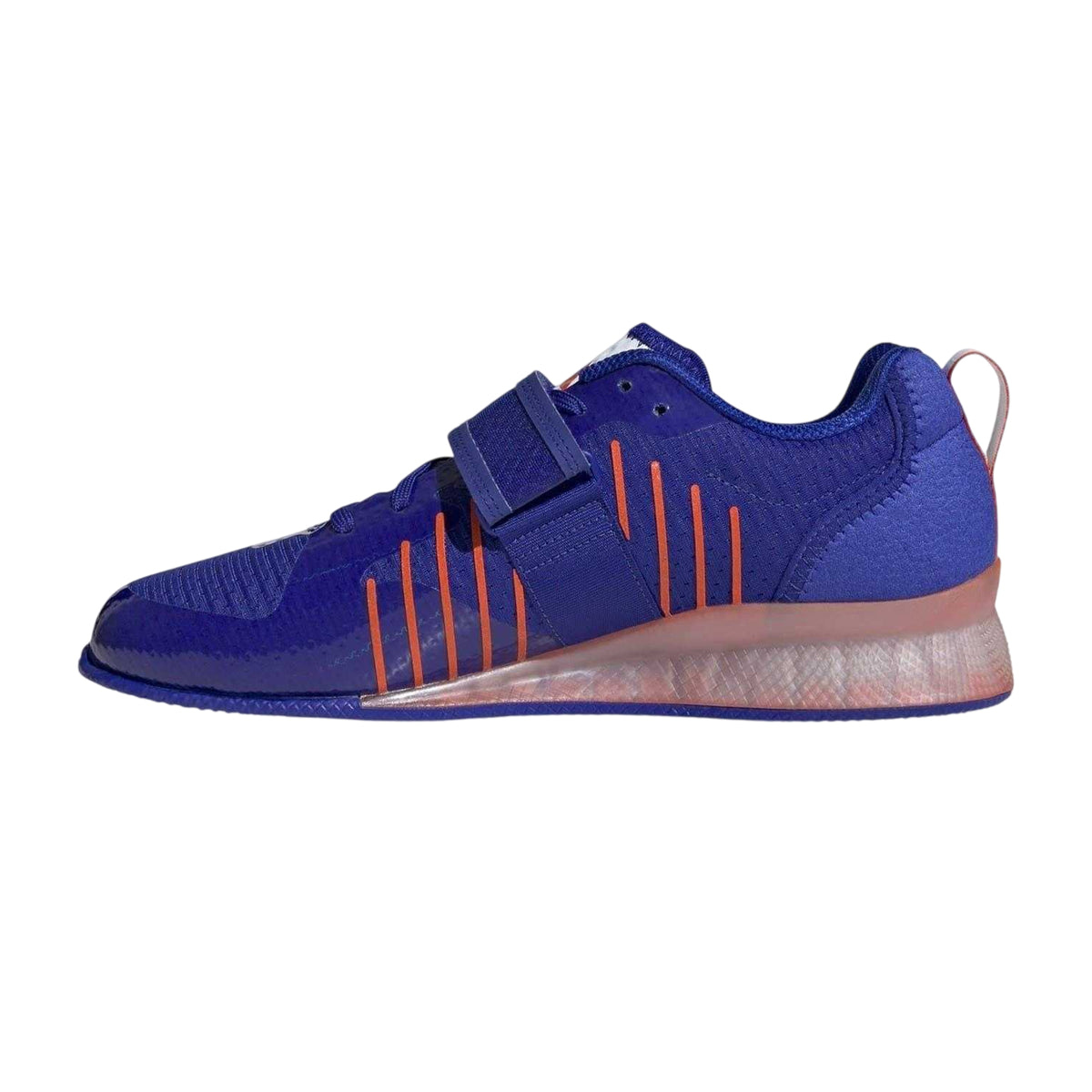 Lucid Blue - Side - Adidas Mens Adipower Stripes Lace Wedge Trainers