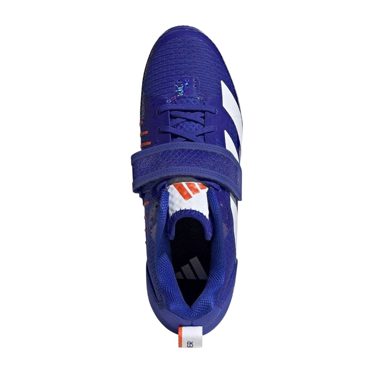 Lucid Blue - Pack Shot - Adidas Mens Adipower Stripes Lace Wedge Trainers