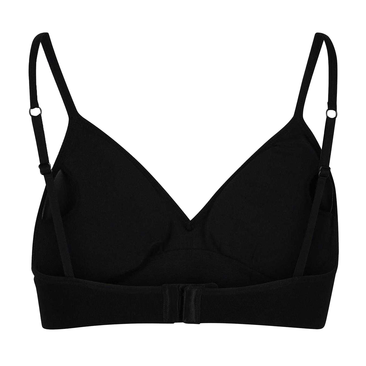 Black - Back - Reebok Womens-Ladies Justine Seamless Bra