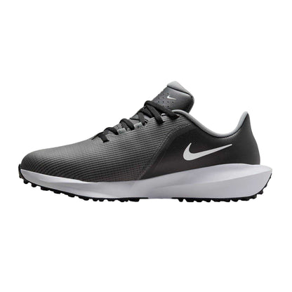 Black-White - Back - Nike Mens Infinity G NN Logo Golf Shoes