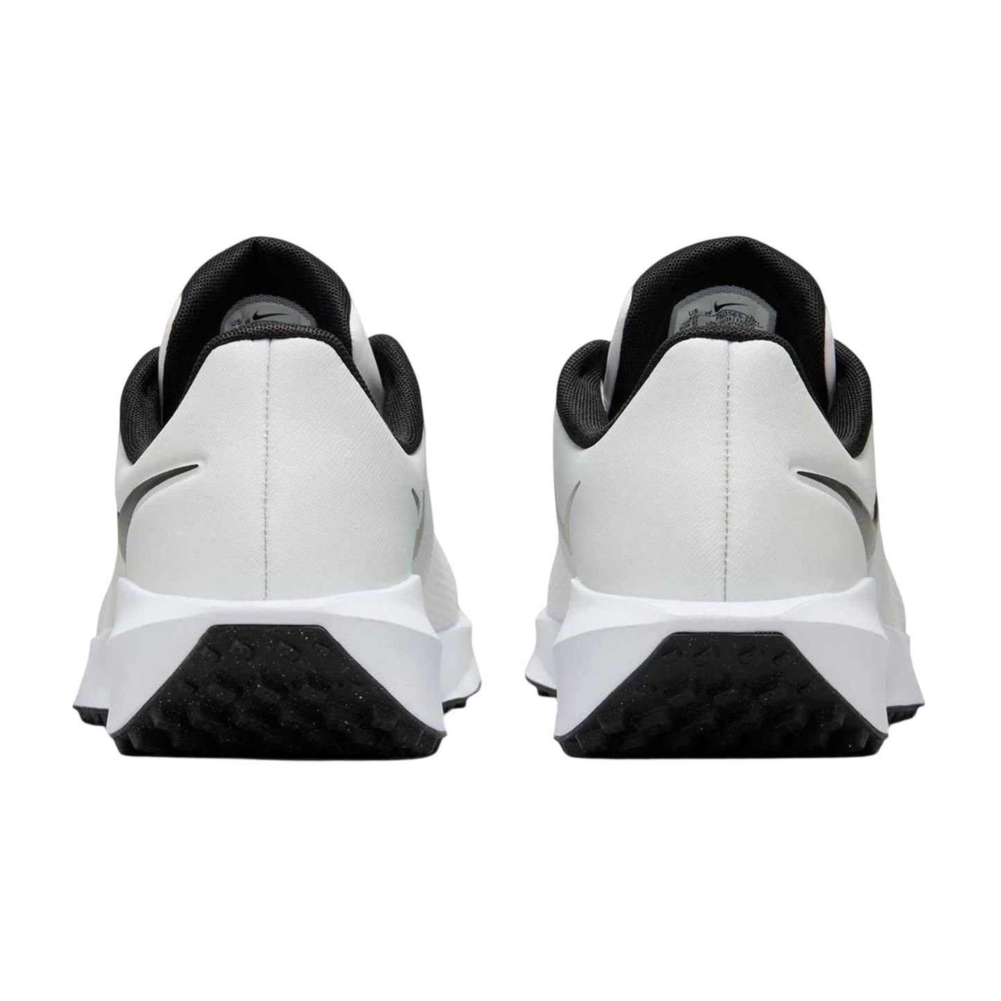 White-Black - Back - Nike Mens Infinity G NN Logo Golf Shoes