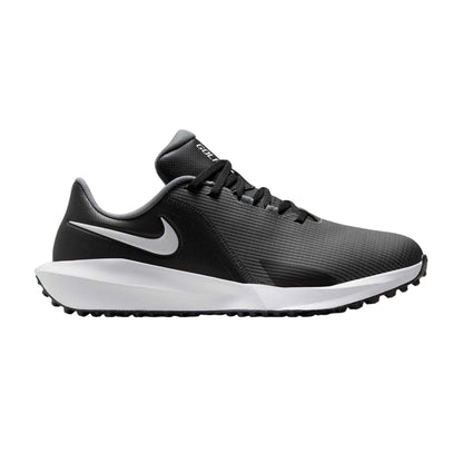 Black-White - Front - Nike Mens Infinity G NN Logo Golf Shoes