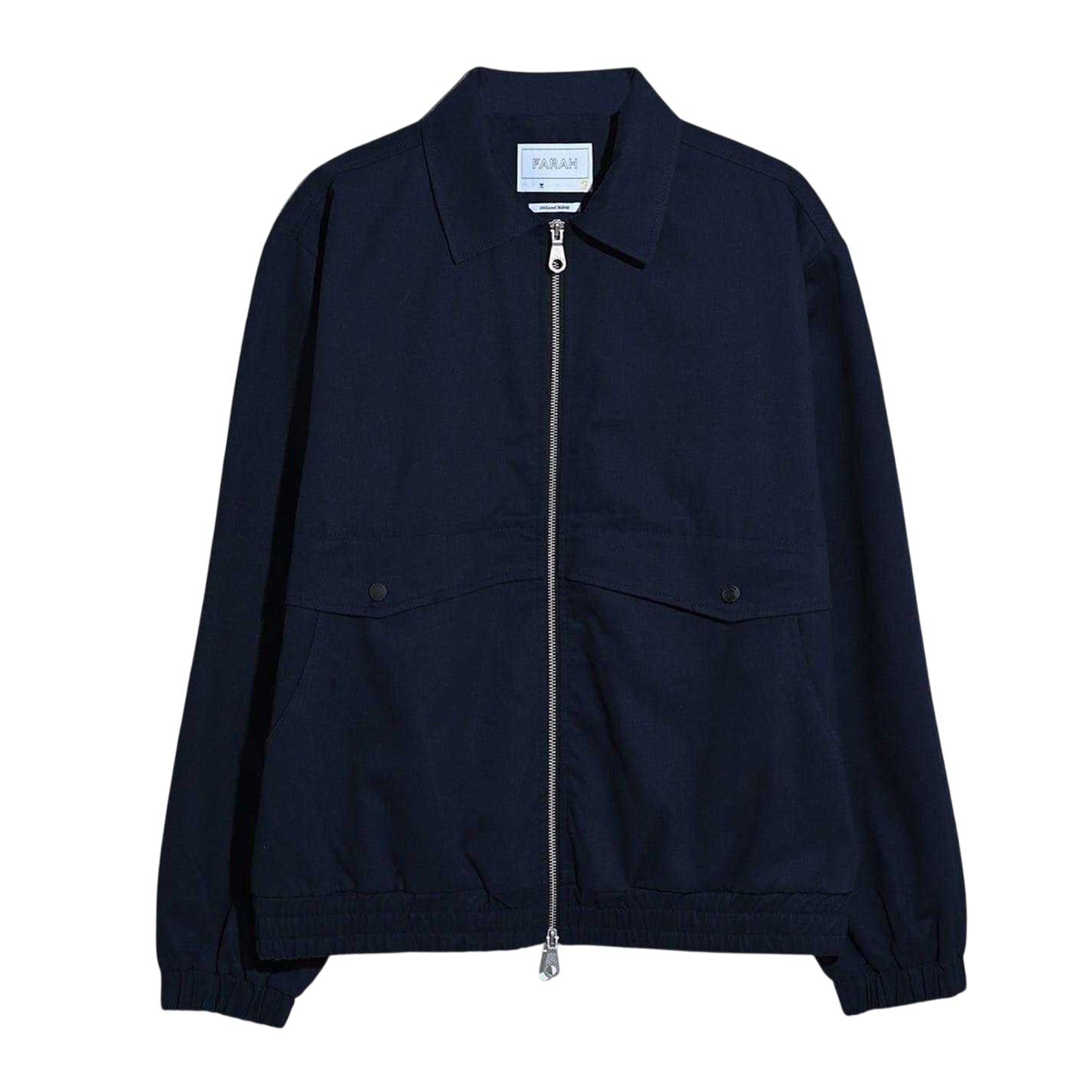 True Navy - Front - Farah Mens Tyler Overshirt