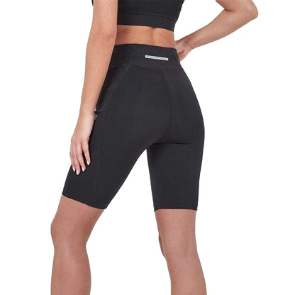 Black - Back - Karrimor Womens-Ladies Logo Cycling Shorts