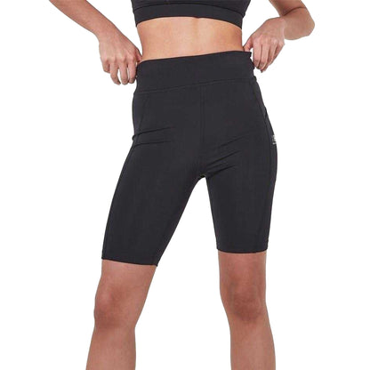 Black - Side - Karrimor Womens-Ladies Logo Cycling Shorts