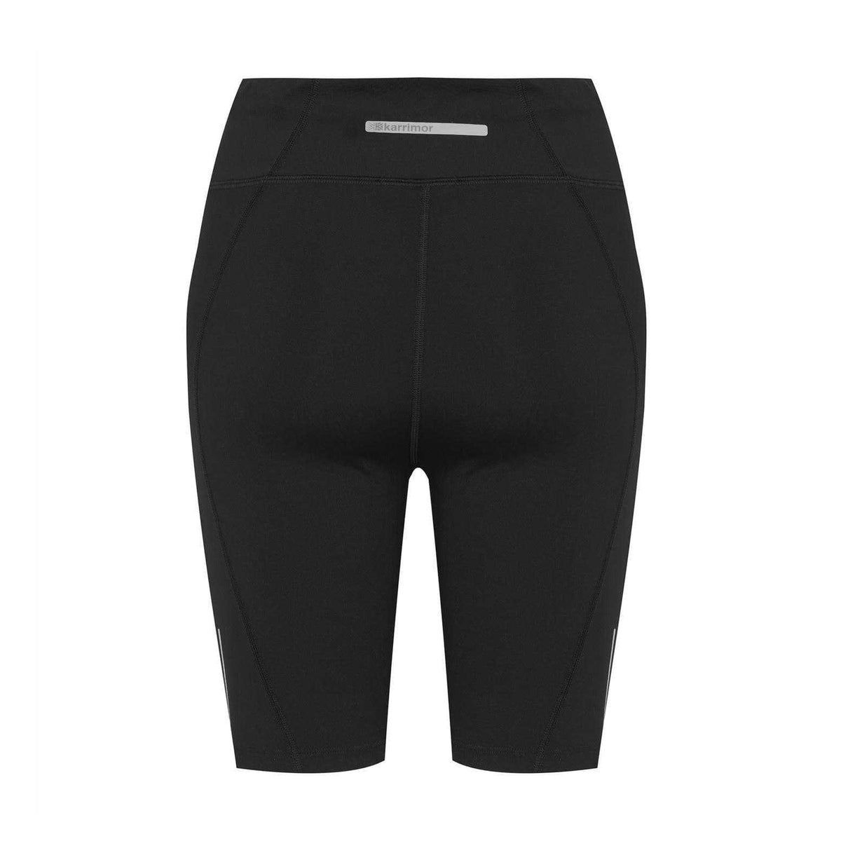 Black - Front - Karrimor Womens-Ladies Logo Cycling Shorts