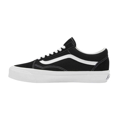 Black - Back - Vans Unisex Adult Old Skool Cow Suede Trainers