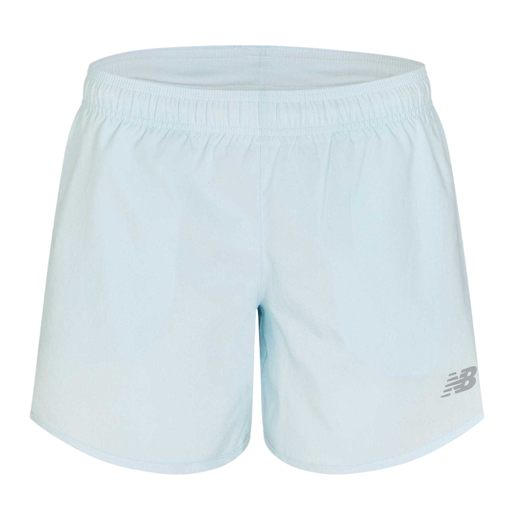 Blue - Front - New Balance Mens Performance Running Shorts